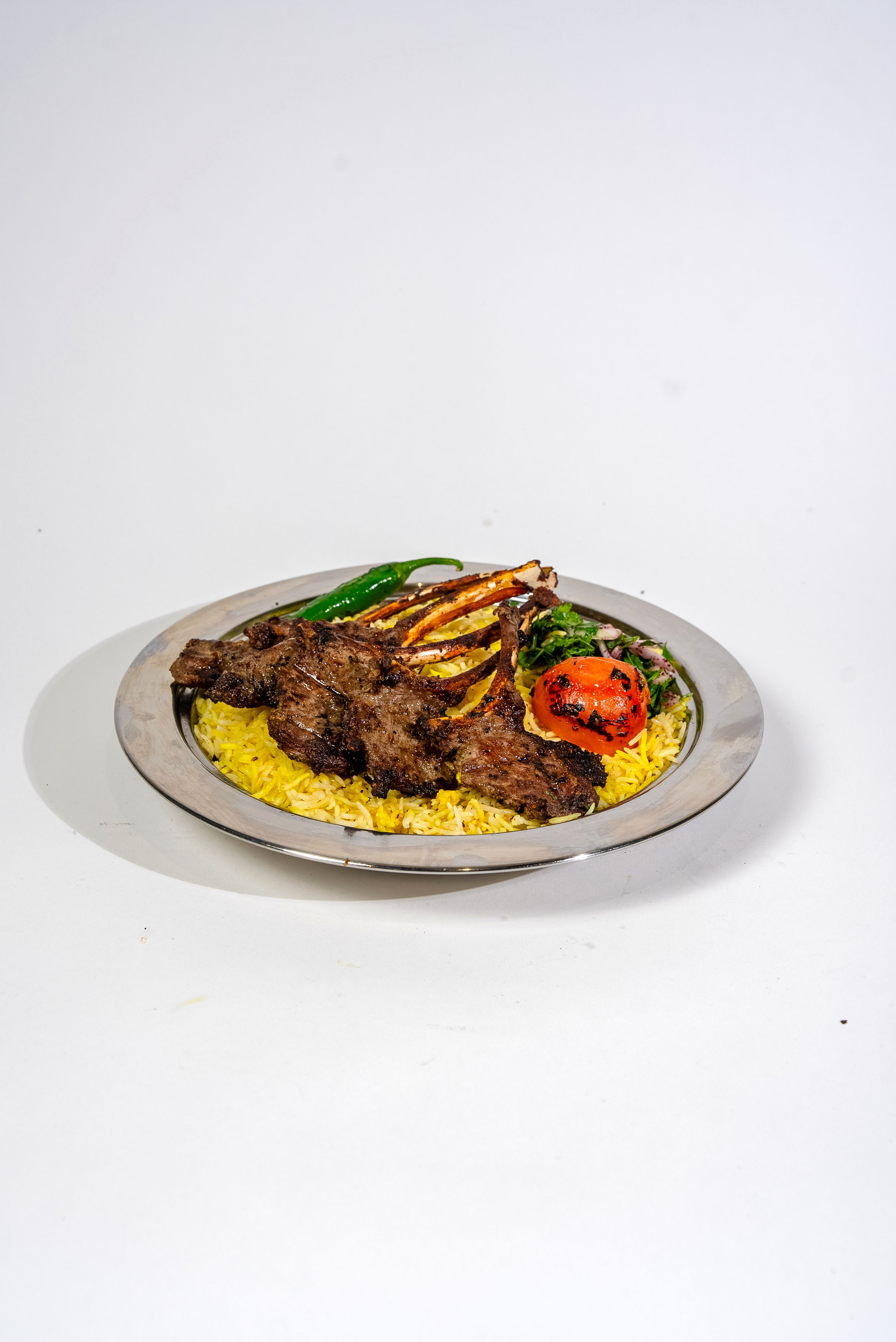 Lamb Chops Rice